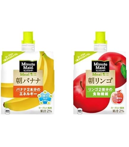 Amazon.co.jp: 「ゼリー飲料180g 朝バナナ12個・マンゴ6個・りんご6個