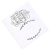 Lovoski 新生児　ベビーシャワー　記念写真　フォト　綿　道具　英字　毛布　背景　ブランケット　敷物　ソフト　全6パタン - ＃6