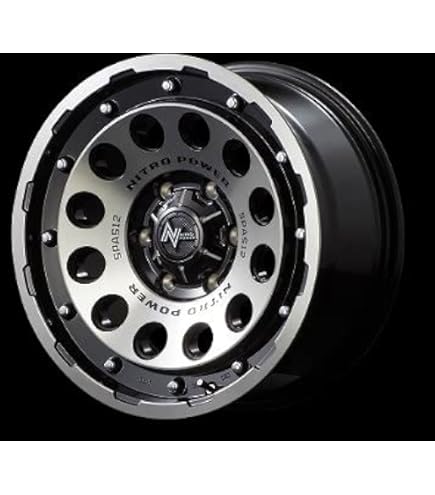 Amazon | MID NITRO POWER M10 PERSHING KC ホイール ブラック/DC+