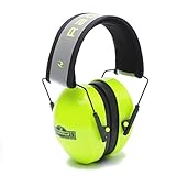 Terminator Hi-Vis earmuff Green NRR29 dB by Terminator