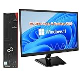 富士通 デスクトップPC D587/D588/19型/i5-8400/8GB/128GB SSD (整備済み品)