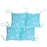 Dovewill 2組　ベビーカー　ベビーベット用　綿　快適　柔らかい　枕　ピロー　クッション　まくら　安全ケア　5色選べる - 木