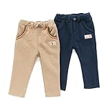 Youpi!(ユッピー) 長丈パンツ (80～130cm) キムラタンの子供服 (19023x19323-164) ネイビーブルー 90