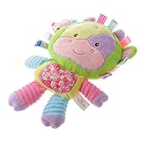【ノーブランド品】ぬいぐるみ　幼児人形　ガラガラ　発声ができ　柔らか　かわいい　子供　クリスマスギフト　全４パタン - 牛