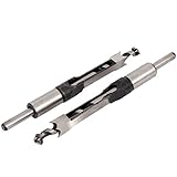 uxcell ドリルビット　木製ドリルビット　ブラック　ドリル　大工　二個入　正方形穴