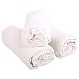 プレミアムMuslin Swaddle Blankets、100 %オーガニックバンブーモスリン、ベビースリープEssential、性別ニュートラルベビーシャワーギフト、(3パック47 cm x 47