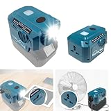 180W 純正弦波 マキタバッテリーインバーター マキタ18vバッテリー 対応 USB-A&Type-Cポート付き DC20V-AC120V電圧コンバーター