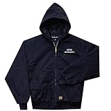 NFL カンバーランド キャンバスキルトラインフードジャケット L