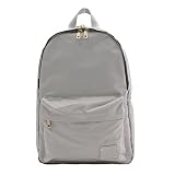 【D'colle×ママモデルコラボ】2層式多機能ママリュック D'colle 〔Cecil　セシル〕　3COLOR (グレー)