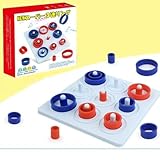Ms.0 New スーパー３連リング 知育玩具 対戦 ボードゲーム おもちゃ 脳トレ
