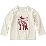 THE NORTH FACE(ノースフェイス) ロングスリーブアニマルティーキッズ NTJ81614 ビンテージホワイト 80