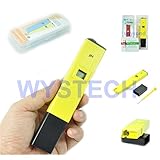 Wiysond PH計 高精度 デジタル PH測定器 PHメーター ペーハー測定器 水質測定器 自動的に校正 熱帯魚飼育 水耕農業 野菜 栽培 肥料 アクアリウム 水族館 プール 実験室 水槽 水道