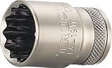 TRUSCO(トラスコ) ソケット 12角タイプ 差込角12.7 対辺22mm T4-22W