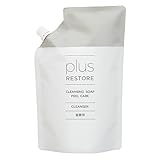 プラスリストア クレンジングソープ泡 ピールケア、詰め替え用、500mL