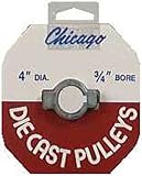 Chicago Die Casting400A7Pulley-4X3/4 PULLEY (並行輸入品)