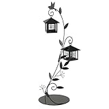 花台付きソーラーライト 2灯 ガーデンライト