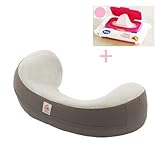 エルゴ・ナチュラルカーブ・ナーシングピローカバー/ブラウン　（ウェットシートカバープレゼント付）