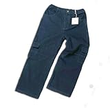 優等生のたまごポケット沢山コーデュロイパンツ（濠Du ブルー 110cm