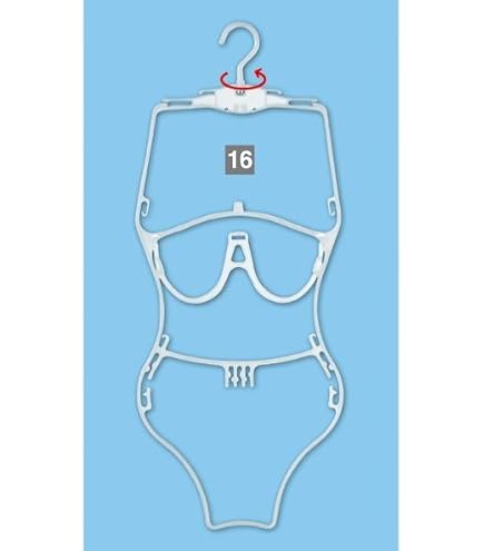 Amazon.co.jp: 水着用ハンガー 半透明 10本セット 【 コスプレ