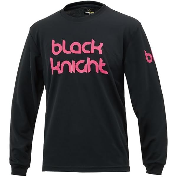 black knight バドミントンシャツ XL ロンＴ Amazon.co.jp: [ブラック ナイト] バドミントンウェア Tシャツ 長袖