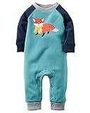 カーターズ Carter's ロンパース カバーオール マイクロフリース ポリエステル100% 男の子 Fleece Jumpsuit NB (50-55cm) [並行輸入品]