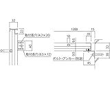 新協和 面格子 クロス格子 SK-2000-1025×1200 ブロンズ