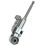 夢の空 電動ドライバー L型アダプター ビットソケット 六角柄 6.35ｍｍ キーレスチャック 六角エクステンション レンチ ドライバー ビット ホルダー ロング