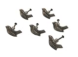 Dritzホーム47061 A Cast Iron鳥ノブノブの手作りキャビネット& Drawers