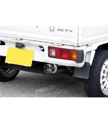 Bluefin ホンダ アクティトラック 砲弾型 マフラー Amazon | アクティ トラック (HA6/HA7/HA8/HA9) 車マフラー 砲弾型