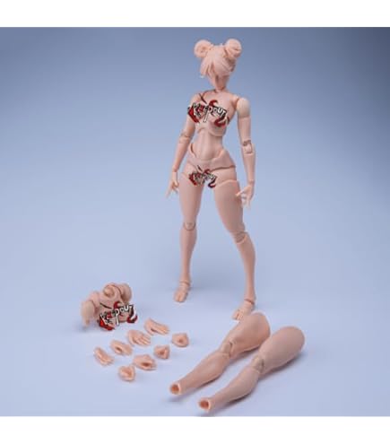 Amazon.co.jp: Romankey X COWL 1/12 フィギュア 女性 超可動 少女 素 