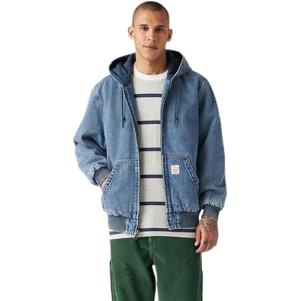 Levi's WORKWEAR SUNRISE トラッカージャケット ブルー Levi's WORKWEAR SUNRISE トラッカー ジャケット ブルー - メルカリ