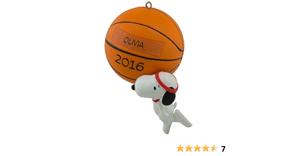 Amazon Hallmark 16 クリスマスオーナメント スラムダンク スヌーピー バスケットボール オーナメント インテリア オンライン通販