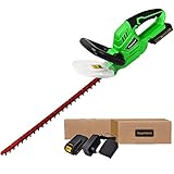 ユニティコ(Uniteco) ヘッジトリマー 20V充電式 コードレス 生垣バリカン リチウム電池充電器付 HT001