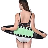 Zhhlinyuan 良好な Fixed Waist Belt Support Waist Back Abdomen Soft Colorful Belly Band