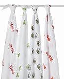 aden + anais (エイデンアンドアネイ) 【日本正規品】 モスリンコットン おくるみ 4枚セット mod about baby swaddle 4 pack-2027