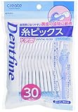 クリエイト デンタルフロス 糸ピックス デントファイン Y字型 30本入