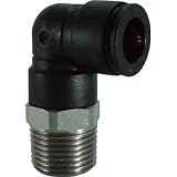 千代田通商:チヨダ ファイブSUSメイルエルボ 10mm・R3/8 FS10-03ML 型式:FS10-03ML