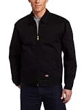 Dickies - - TJ15は、アイゼンハワージャケット裏地, 3X-Large x Long, Black