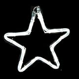 電光ホーム イルミネーション モチーフ 星 スター 27cm (ホワイト)