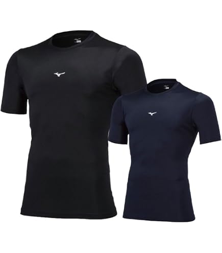 Amazon.co.jp: (ミズノ) MIZUNO バイオギア（ローネック・半袖） O