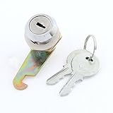 uxcell　安全カムロック錠　キャビネット　メールボックス　引き出し用　食器棚用