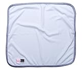 BonnBonn Baby Antimicrobial Wicking Burp Cloth/Tiny Blanket - Gray, 17 x 17 by BonnBonn Baby