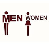 ドアステッカーウォッシュマークマークトイレトイレトイレサインステッカーセット3