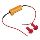 Wunes(TM) 二キャンセラフォアール 12V車では新しい5W-50W LED負荷抵抗警告デコーダ