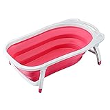 AngeSmile（アンジュスマイル）ベビーバス (Mサイズ, ピンク)