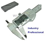 Wiysond　工業用　高精度　ステンレス鋼 デジタル ノギス 大 0 ~ 150mm ケース付き DIY 工作 プラモデル 外径 内径 段差 深さ 測定