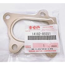 スズキ 冷却装置 17400-68825 新品 ガスケット付き Amazon | SUZUKI (スズキ) 純正部品 ガスケット エキゾーストパイプ