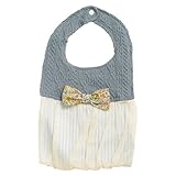 atelier Nuu（アトリエ　ヌゥ） Party Bib(パーティビブ）LIMITED LINE-girl グレー×シフォン
