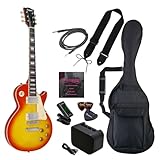 PhotoGenic エレキギター 初心者入門ライトセット LPタイプ LP-260/CS チェリーサンバースト [ソフトケース/シールド/ミニアンプ/チューナー/ストラップ/ピック/ピックケース/弦/調整用レンチ付属]