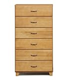 大川家具 nakakeiチェスト チロル  60cm幅6段126731